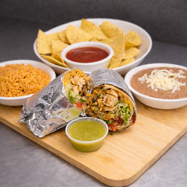 Burrito Plate.