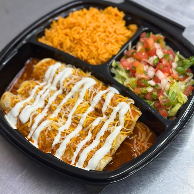 Enchilada trio.